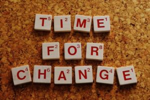 change in sales 
